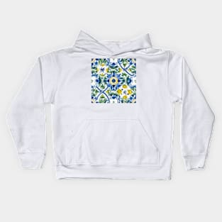 Italian Majolica Tile 5 Kids Hoodie